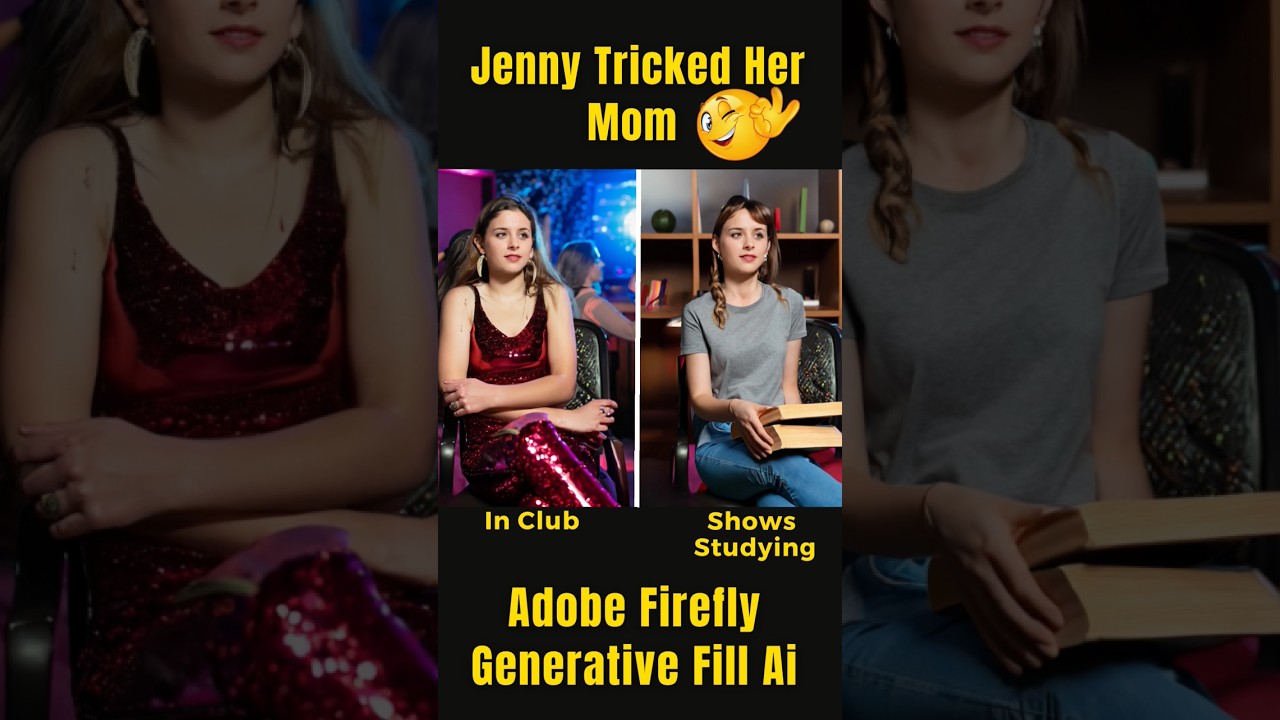 Watch👀, How She Tricked😉 Her Mom Using Generative AI🤖 #ai