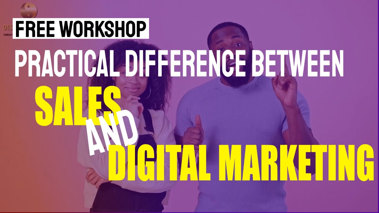 Differences Between Sales and Marketing ☛ Practical Difference Between Sales and Marketing