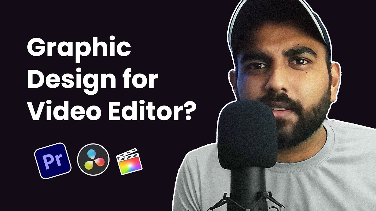 Does a video editor need to learn graphic design?