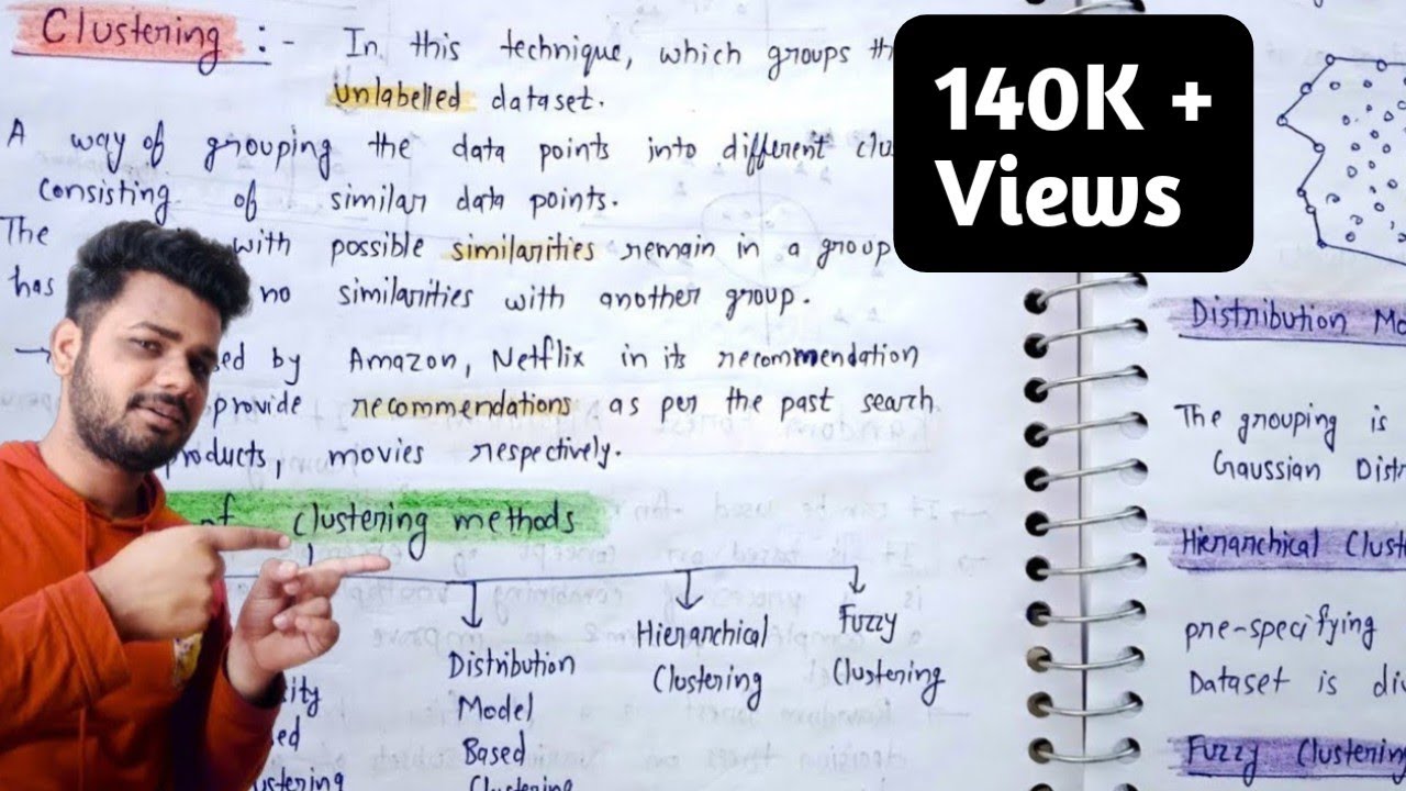 Clustering and type of clustering in machine learning | Lec-19 | Er Sahil ka Gyan