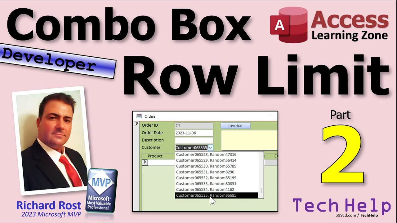Overcoming the Combo Box Row Limit in Microsoft Access. Part 2