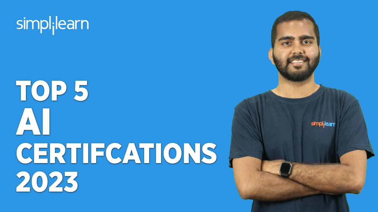 🔥 Top 5 AI Certifications 2023 | 5 Best AI Certification Courses For 2023 | Simplilearn