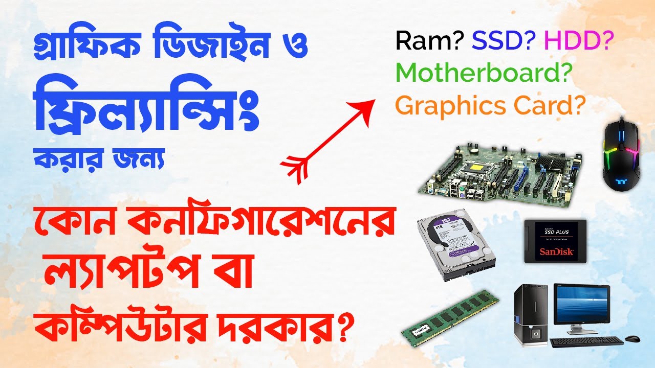 Best Configaration Desktop or Laptop For Graphic design and Freelancing