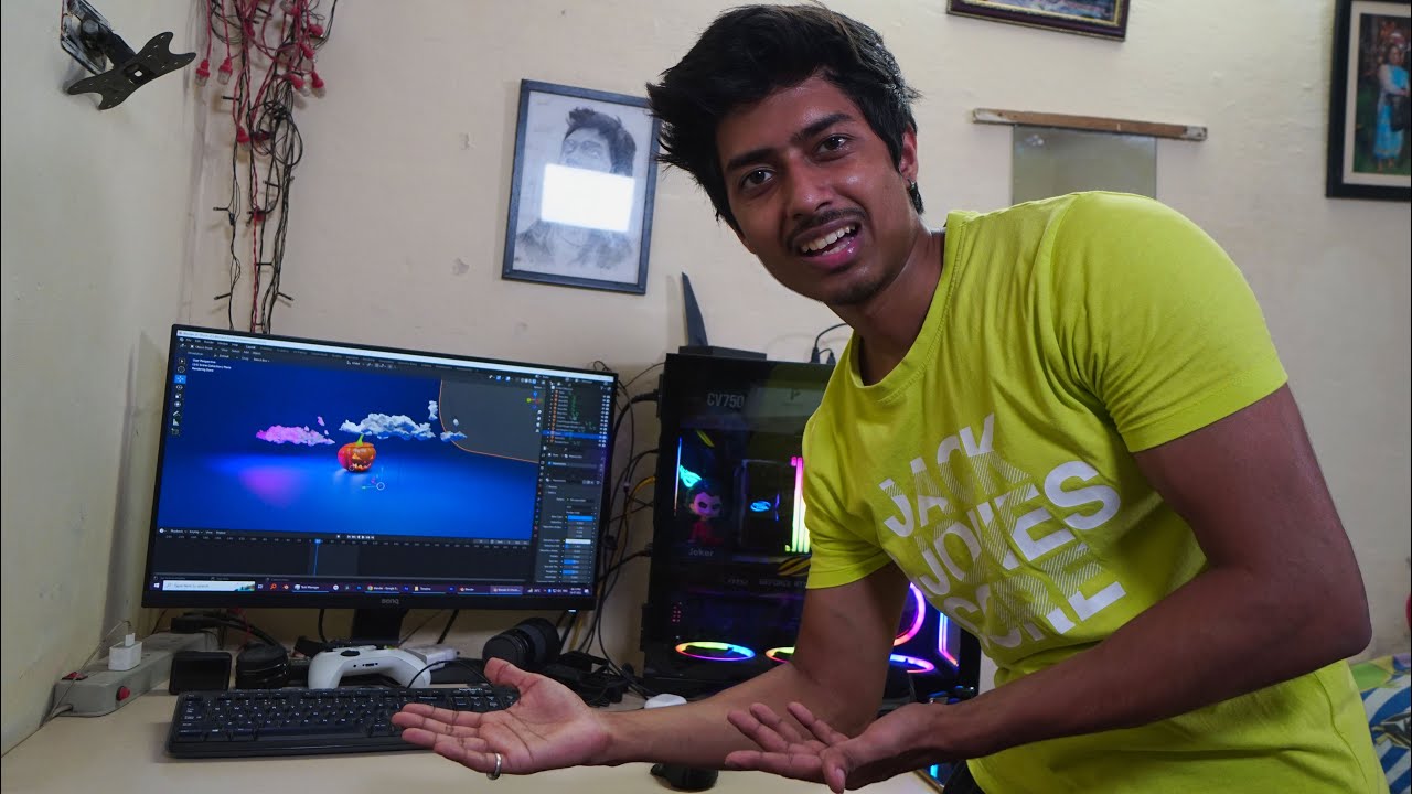 I AM LEARNING 3D ANIMATION – BLENDER