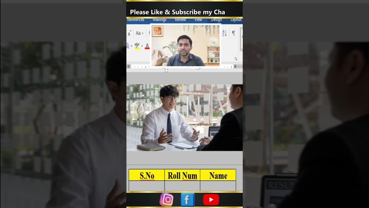 Learn How to Merge Tables! || #youtubeshorts #youtube