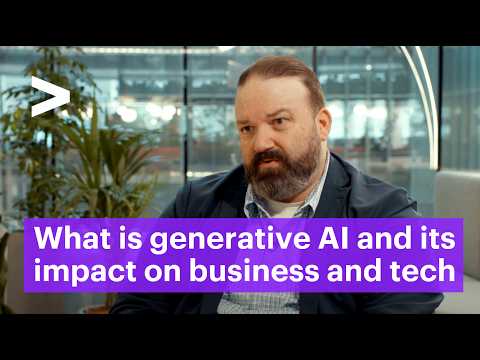 What is generative AI and its impact on business and tech