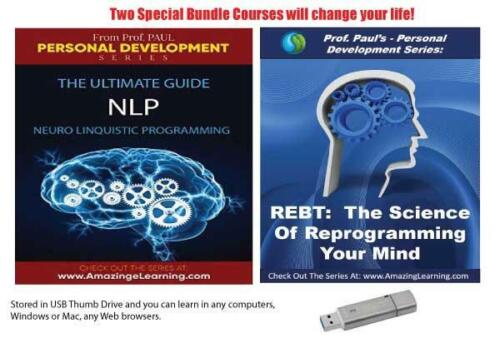 Learn How Our Brain Works (NLP) and How to Program Our Mind (REBT) Bundle Course
