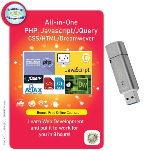 All-in-One Web training – PHP, JavaScript, JQuery, CSS and HTML Course