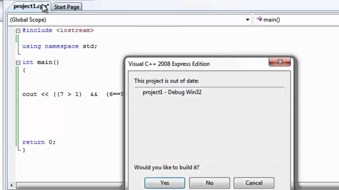 Learn programming now 18 ( Compound boolean expressions C++)