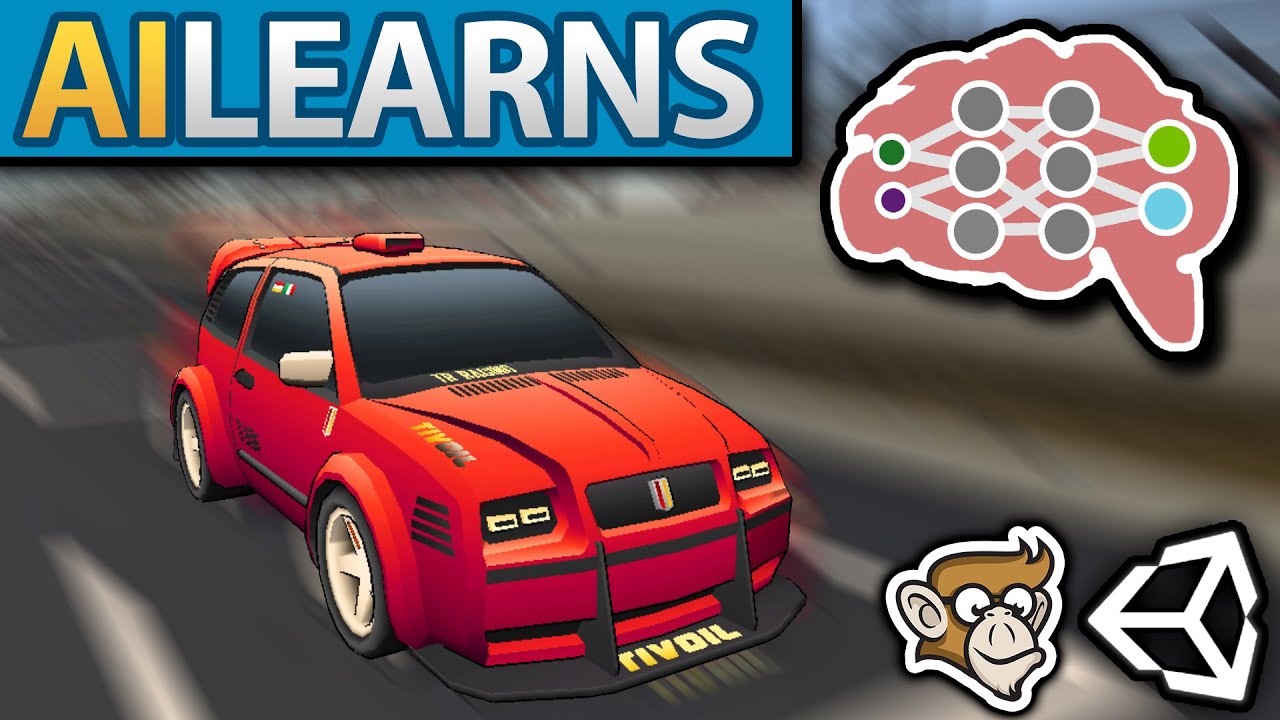 AI Learns to Drive a Car! (ML-Agents in Unity)