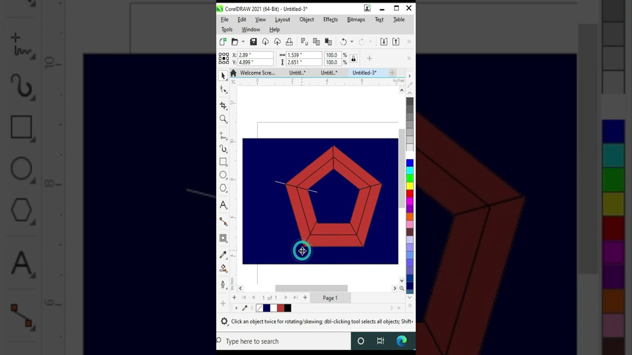 logo Design in corelDraw | coreldraw tutorial | Graphic Design coreldraw #tutorial