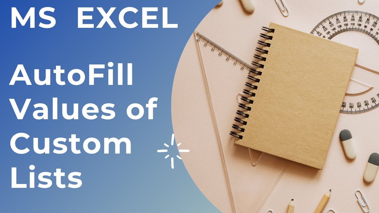 #EXCEL MAGIC TRICK 😎 AutoFill Values of Custom Lists | #shorts #shortsvideo #Shortsfeed 🔥