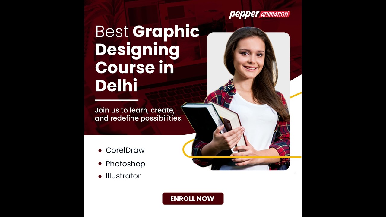 Best Graphic Designing Institute in Rohini Sector-8 | Pepper Animation