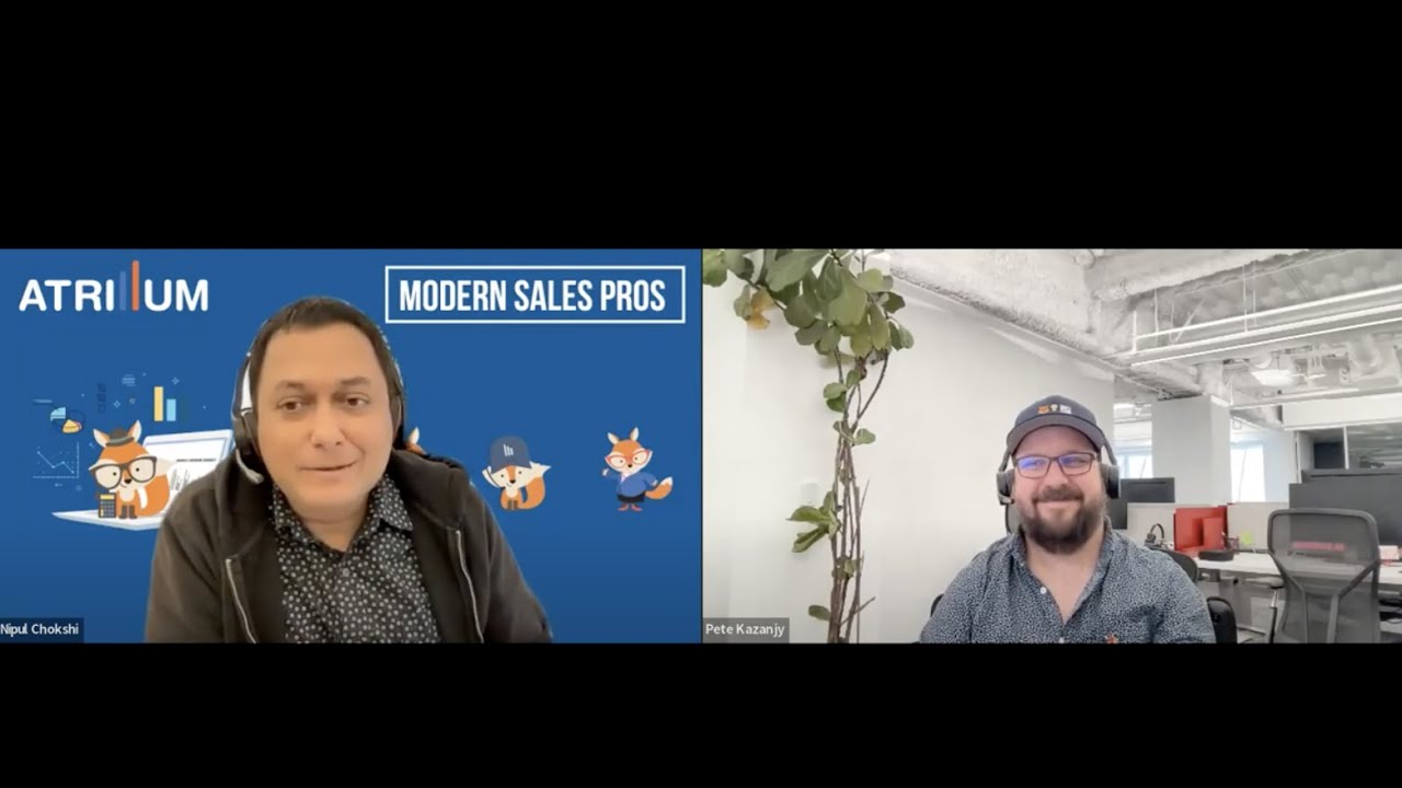 Modern Sales Power Hour with Nipul Chokshi, Head of Marketing @ Atrium