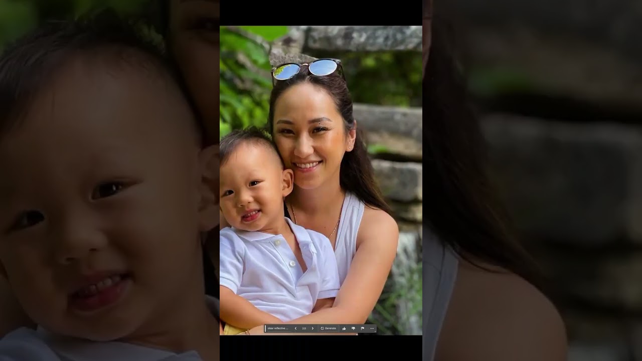 Doing more edits with Photoshop’s generative Al with a vacation photos. #photoshopai #photoshop