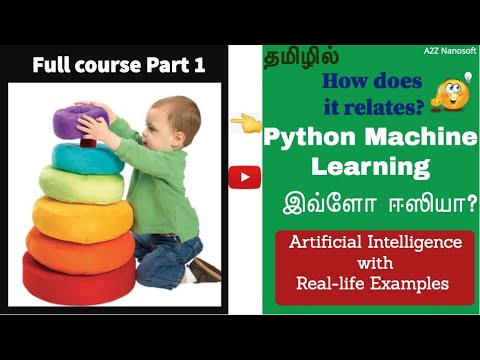 Python artificial intelligence tutorial in Tamil / Machine learning full course in Tamil (With Ex.)
