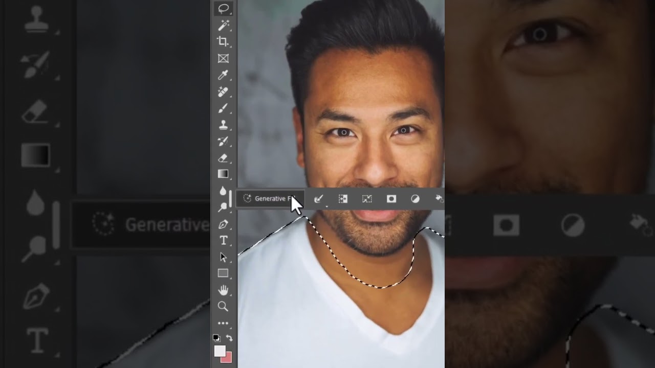 A game changing new feature! || Generative Fill 💥🤯 #shorts #photoshop
