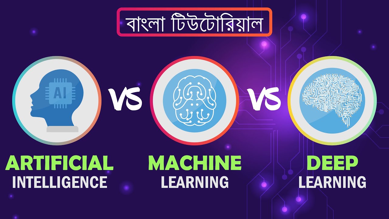 AI vs Machine Learning vs Deep Learning | Bangla Tutorial | CS Bangla