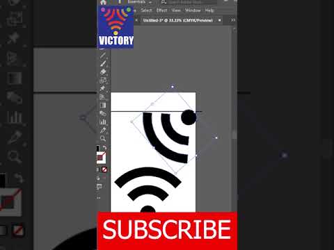 Illustrator Tutorial | V Letter Logo Design | How to make logo design in  Illustrator @sayadismailyt