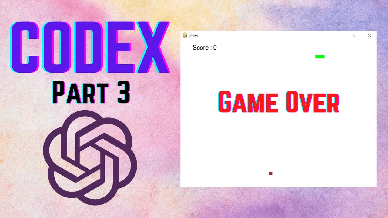 AI Creates Game in Python in 140 Lines of Code – Codex OpenAI