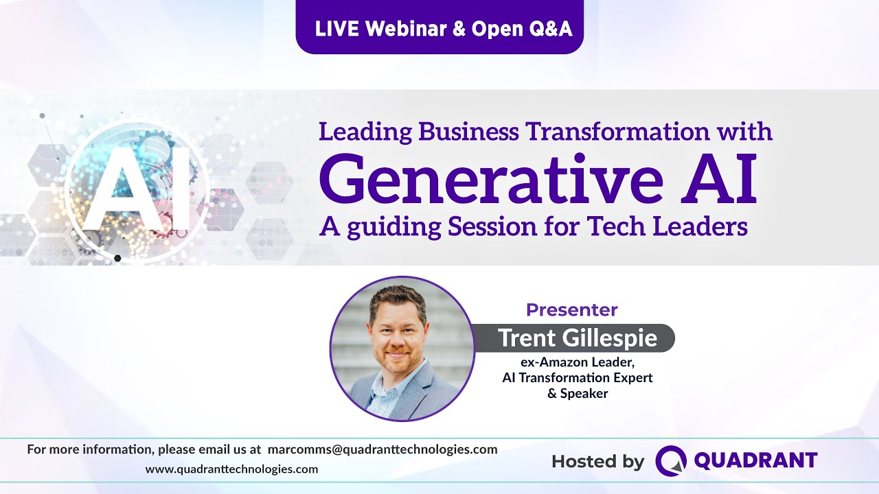 Leading Business Transformation with Generative AI – A guiding Session for Tech Leaders