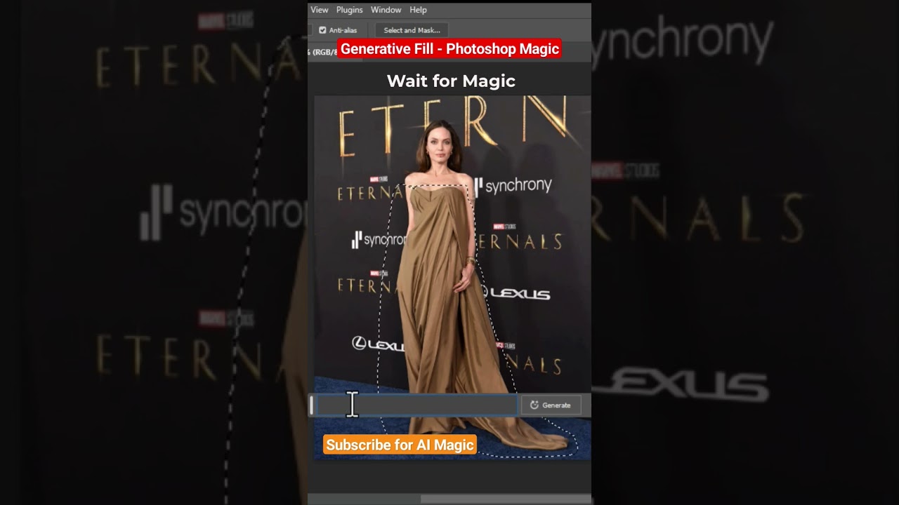 Generative Fill – Photoshop AI Magic