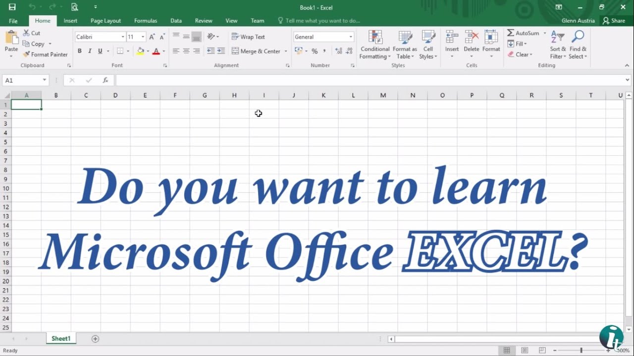 Do you want to learn Microsoft Office EXCEL? | for Beginners