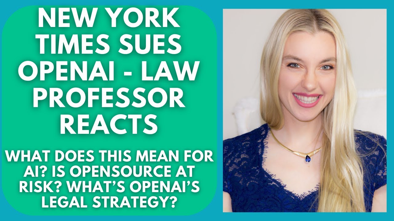 OpenAI sued by New York Times – Copyright Lawyer and Google Engineering Director React