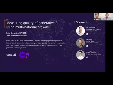 Tasq.ai | Webinar | Measuring quality of generative AI using multi-national crowds