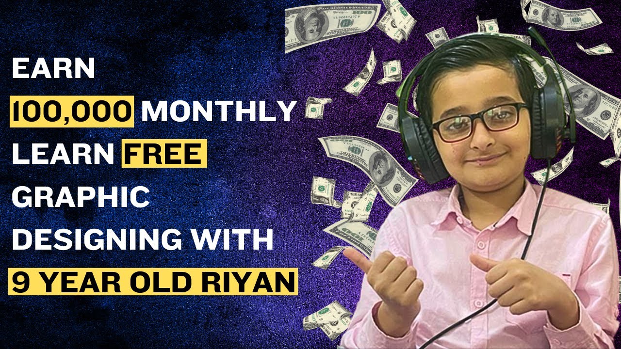 Learn Graphic Designing for Free | Earn Rs.100,000 Monthly!