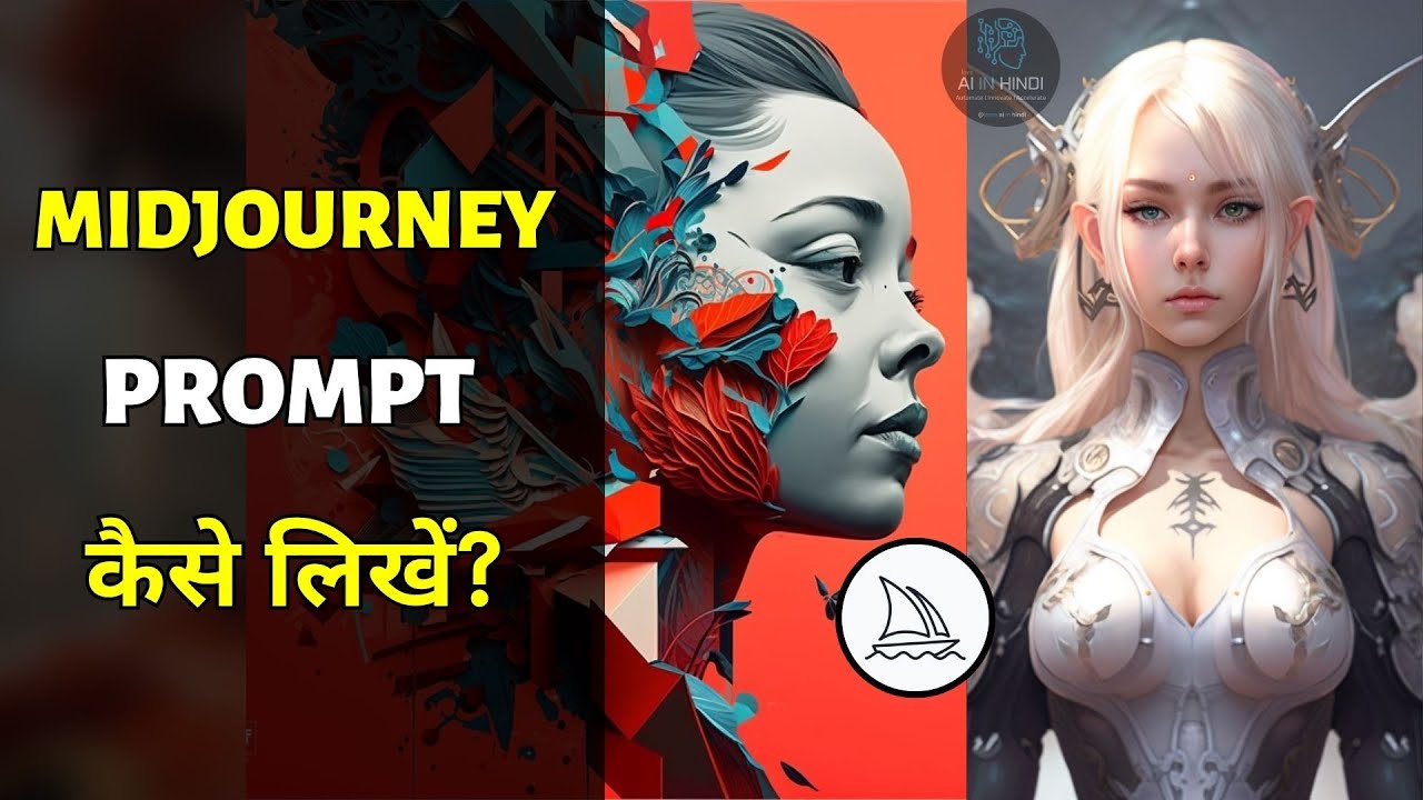 Midjourney AI – Learn How to Write a Prompt – Basic to Advance | Midjourney pe Prompt kese likhe