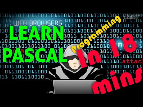 LEARN PASCAL programming in 18 minutes