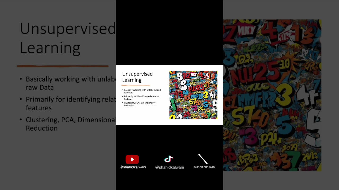 Unsupervised Learning #machinelearning  #ai