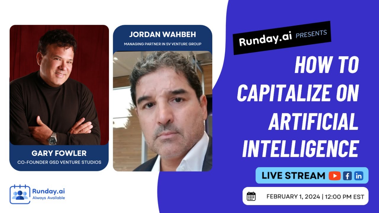 Gary Fowler and Jordan Wahbeh: How to Capitalize On Artificial Intelligence