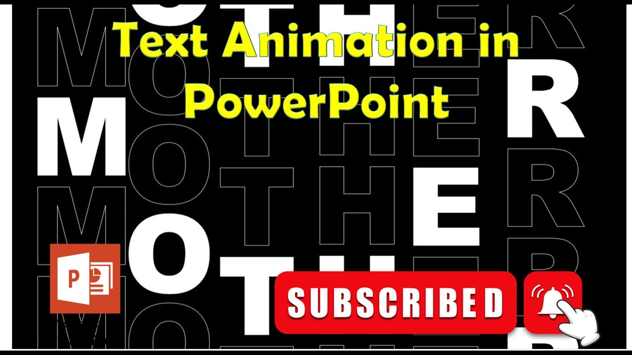 Learn How to Make Text Animation in PowerPoint | Microsoft Office 2019 | Animation in PowerPoint