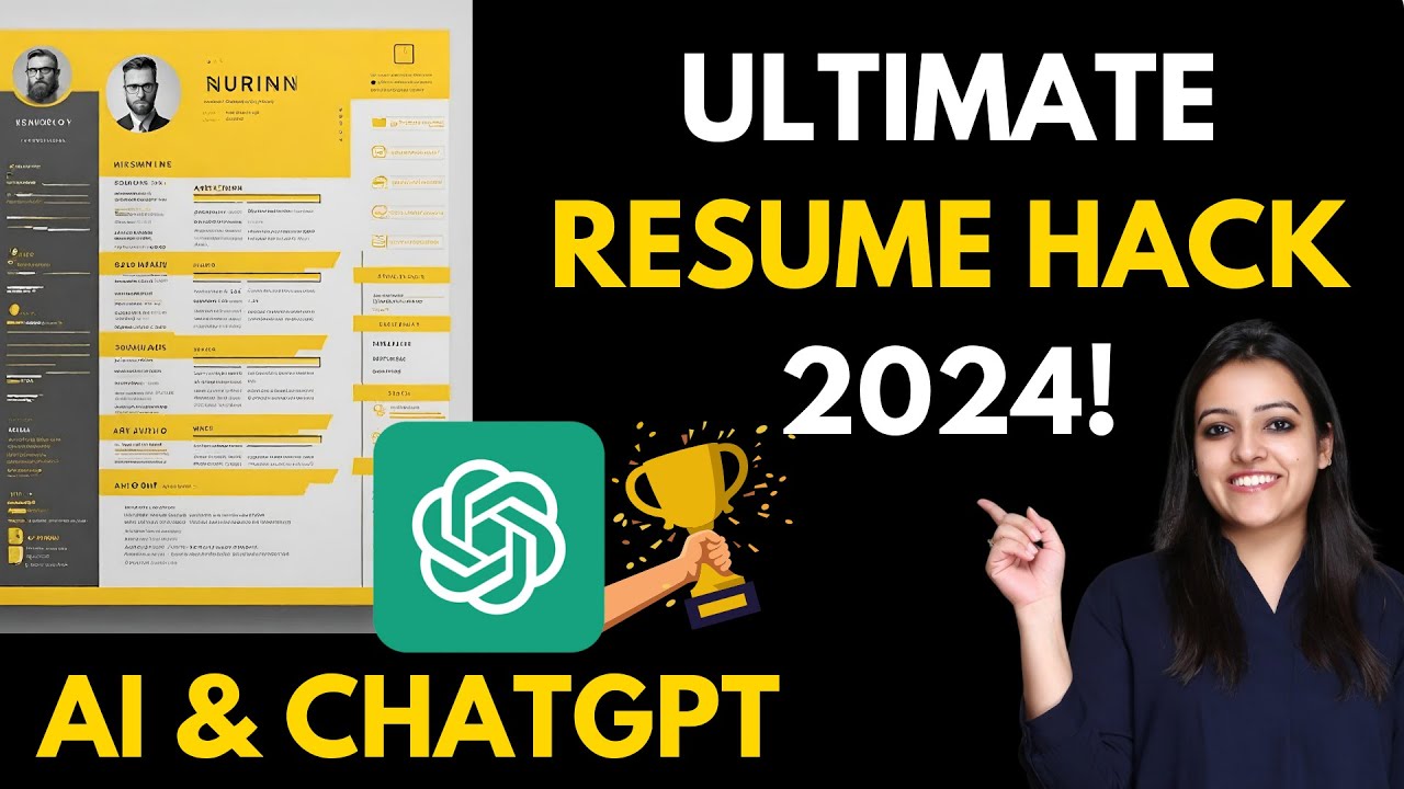 How to Make ATS Friendly Resume using ChatGPT & Free AI Tools|Use ChatGPT for Resume Writing | Hindi