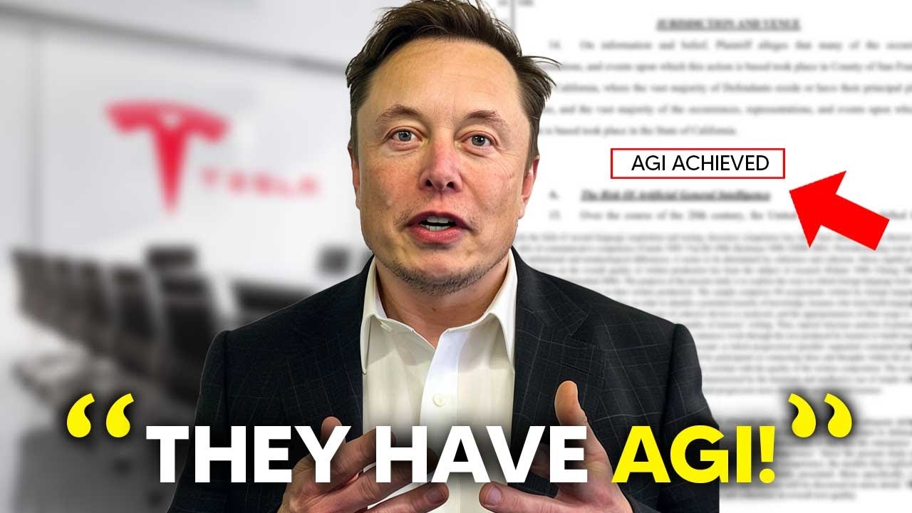 BREAKING: ELON MUSK Drops OPEN AI BOMBSHELL “AGI Achieved” (Elon Musk Lawsuit) Q” QSTAR