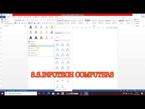 MS WORD 2013 LEARNING