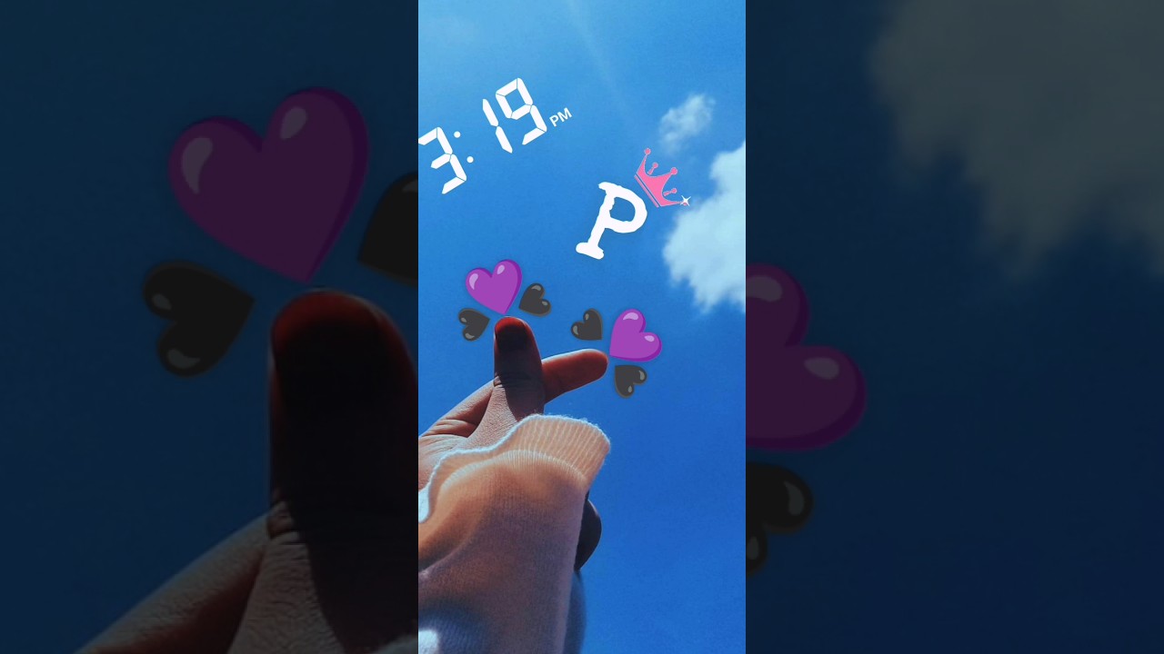 Snapchat Hand Streak Ideas💜😍🤞🏻|| snap ideas #shorts #poses #ideas #streak #love #snapchat #viral