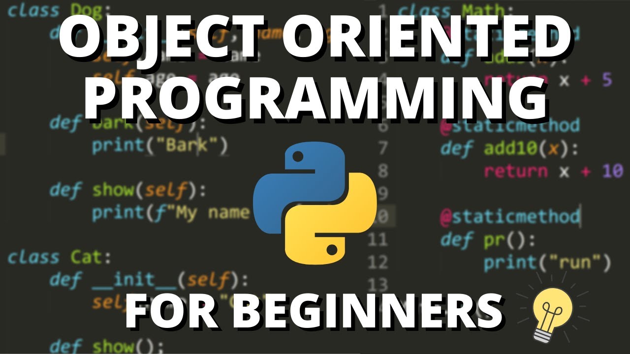 Python Object Oriented Programming (OOP) – For Beginners