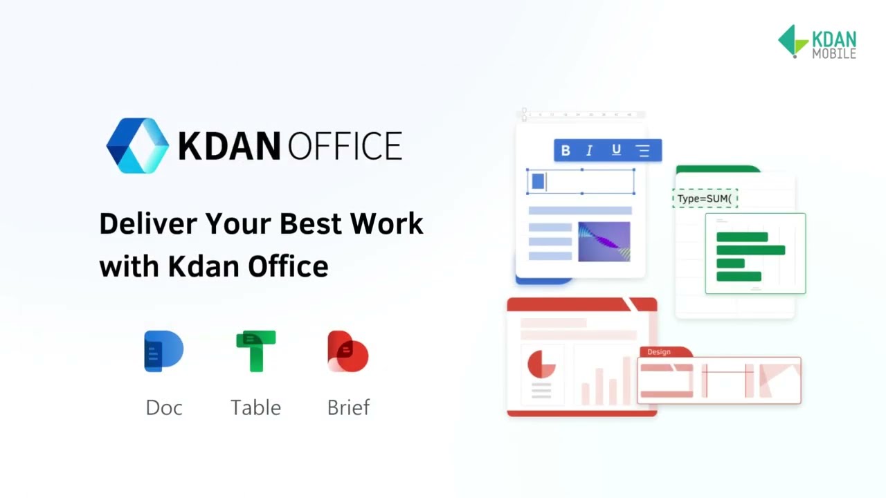 Deliver Your Best Work with KDAN Office
