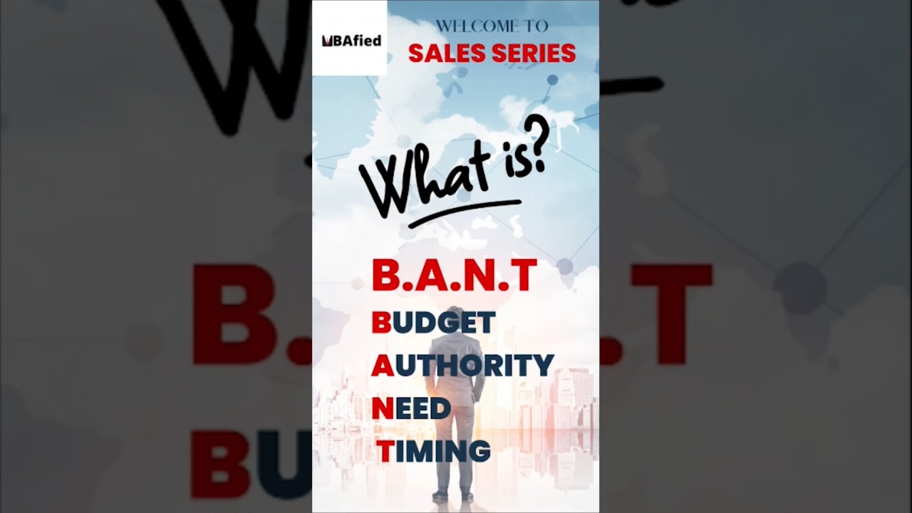 What is BANT in Sales and Marketing??? #salestips #marketingstrategy #b2b #businesstips #marketing