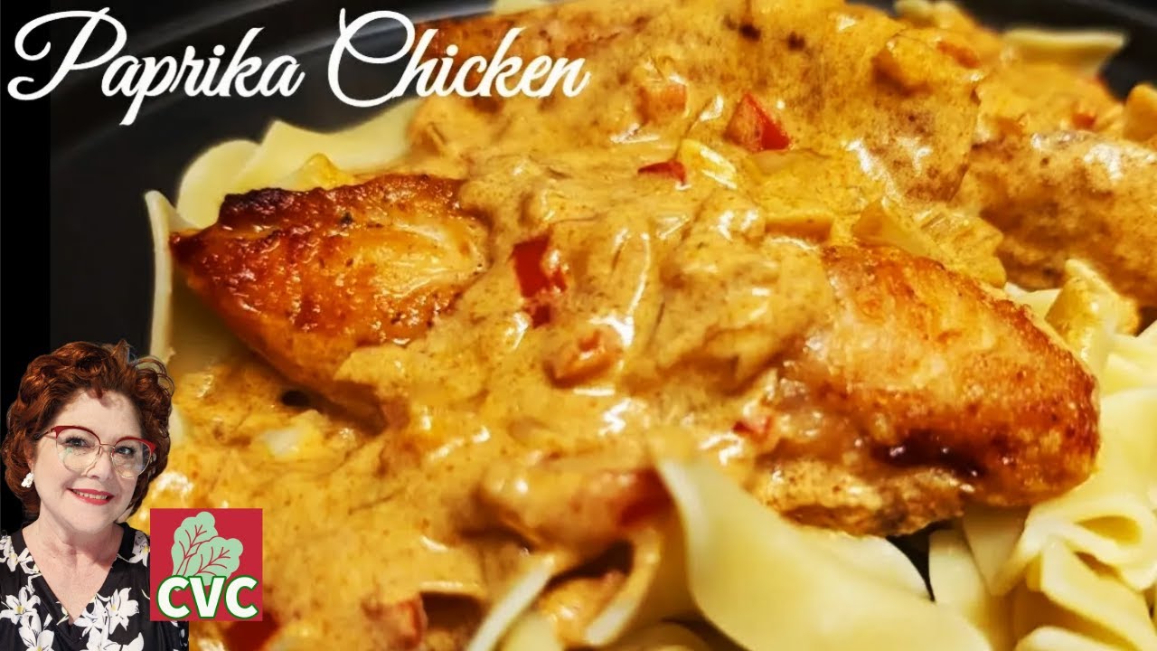 Creamy Paprika Chicken Recipe – Quick Dinner Ideas with Chicken & Pasta