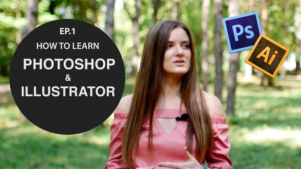 How To: Learn Photoshop & Illustrator (EP.1) | Graphic Design Stories | Art Olka