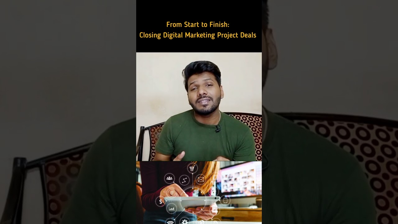 Secret to Close Digital Marketing Deals🔥 #sales #clients #business #shorts