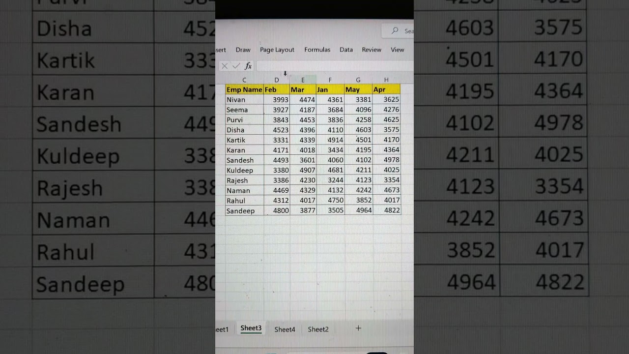 Sort Sales Month Wise In Excel 💯 | Custom Sort In Excel 🔥 #shorts #exceltips #tricks #how #bytetech