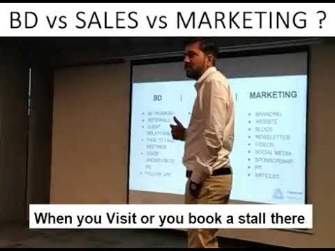 BusinessDevelopment Vs Sales Vs Marketing The Key Difference