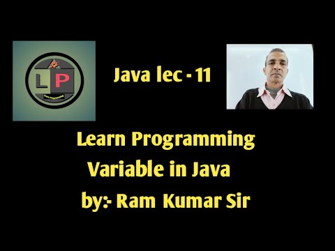 What is variable in Java | Learn Programming | variable in Java