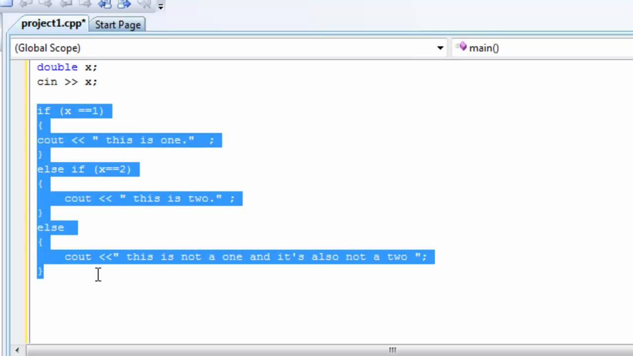 Learn programming now 20 ( If-else if- else statements C++)