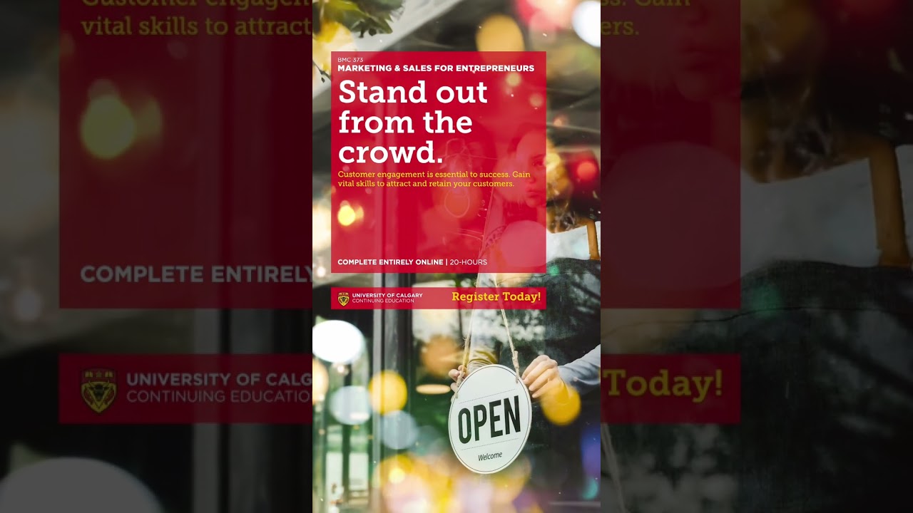 Get Noticed and Grow with our Online Marketing and Sales Course for Entrepreneurs.